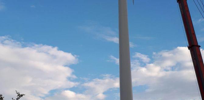Rüzgâr Enerji Santralinin (RES) kurulumuna başlandı.