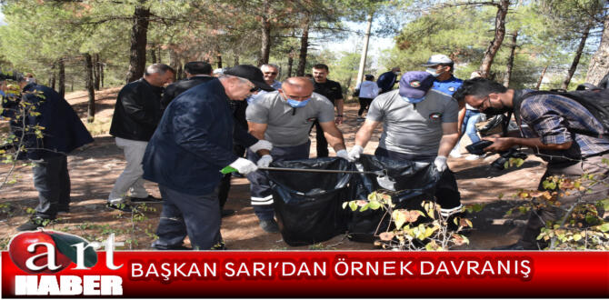 Amasya Belediye Başkanı Mehmet Sarı, personelleri ve 100’den fazla gönüllü, 18 Eylül Dünya Temizlik Günü’nde temizlik yapıp, çöp topladı